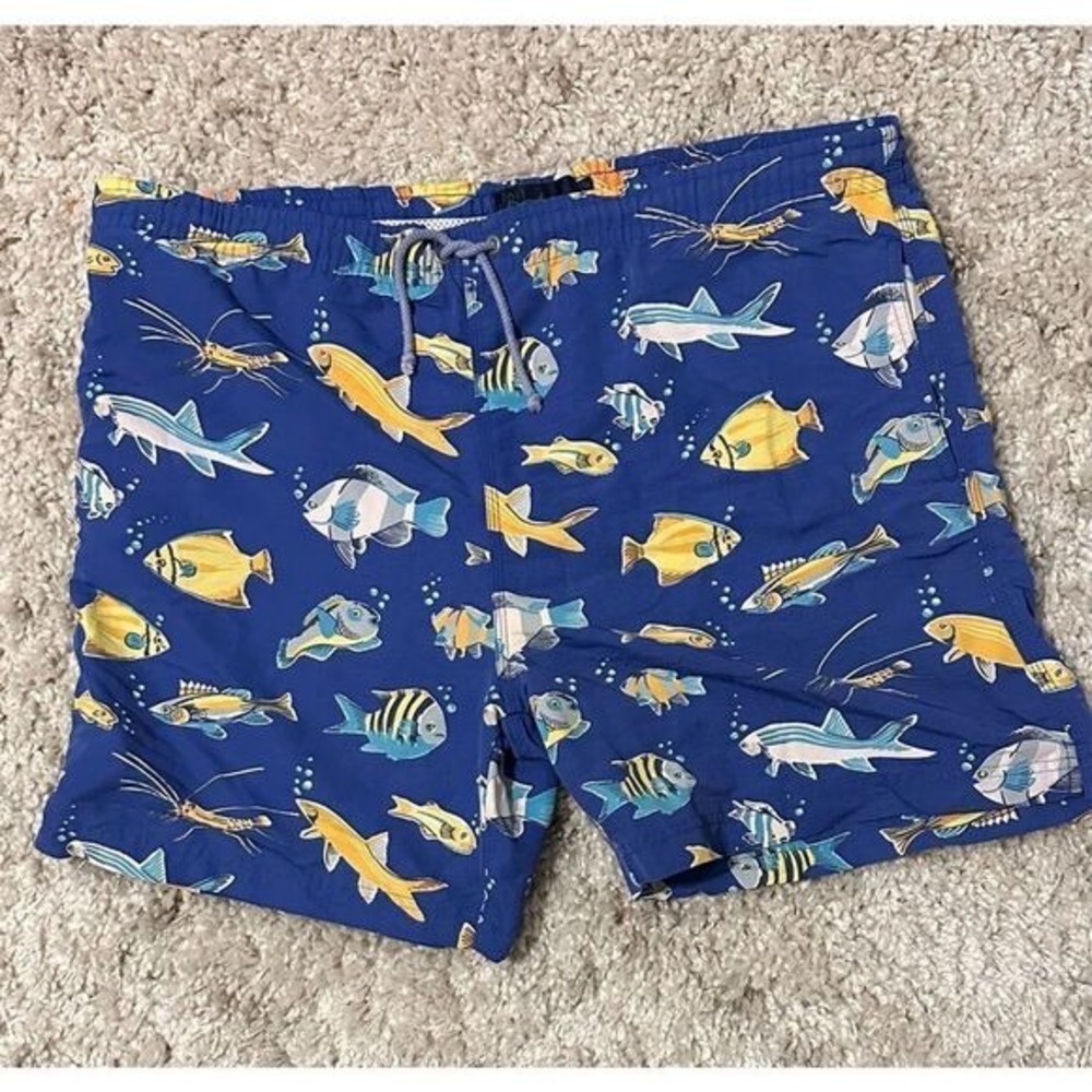 NICE MEN BODEN Elasticated Waist Swim Short aquarium fish shorts Great condition